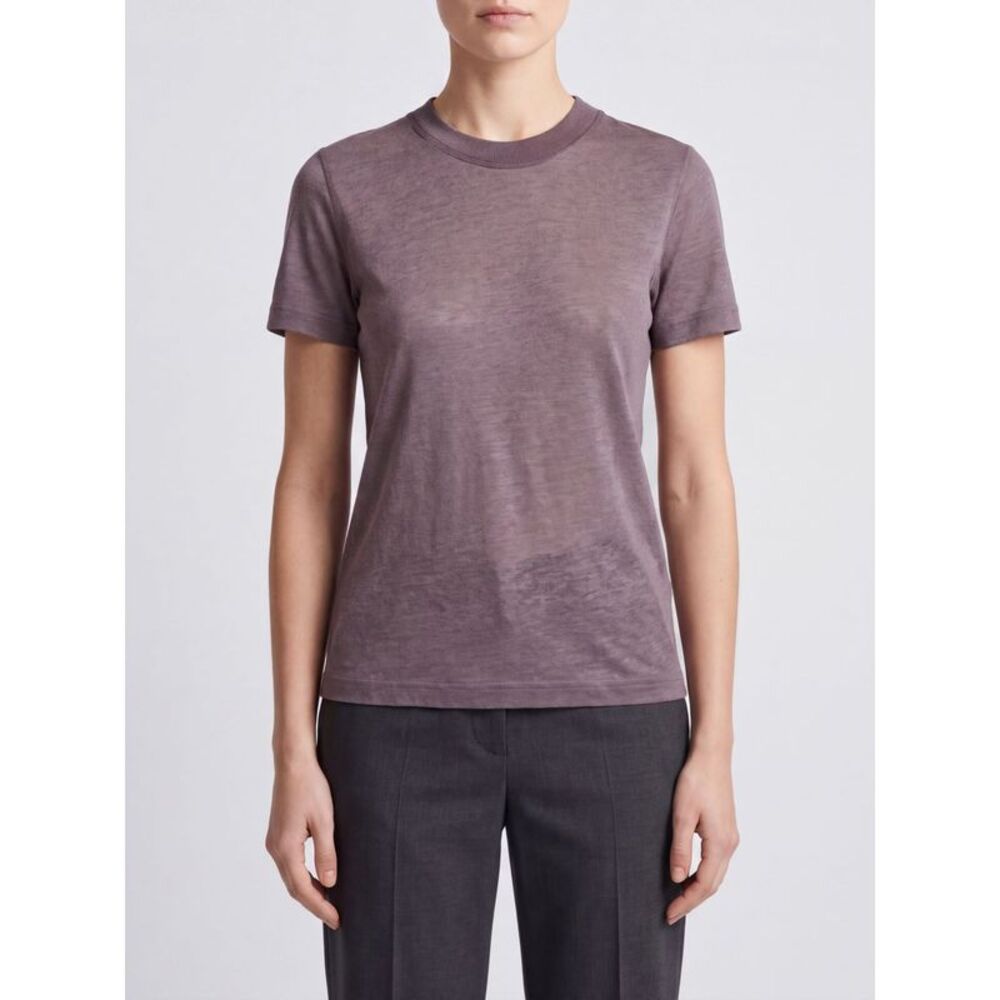 Filippa K Women Short-Sleeved T-Shirt Filippa K In A Lyocell And Cashmere Blend